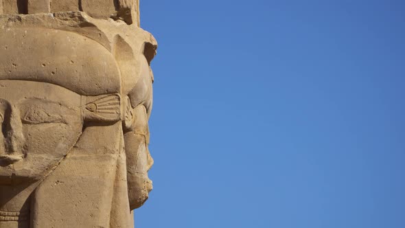 Kalabsha Temple on an island in Nubia next to Lake Nasser, Aswan, Egypt.