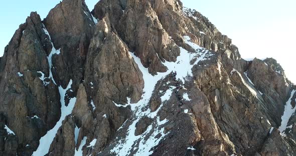 Huge Snow Mountains