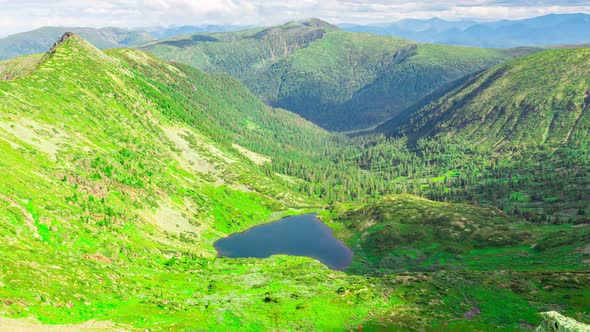 Love Lake in Mountains