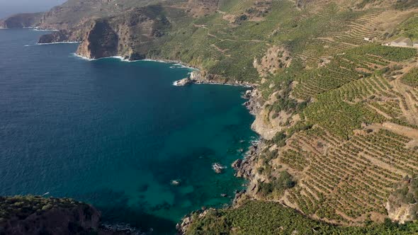 Blue Lagoon in Turkey Filmed on a Drone