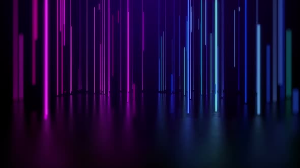 Lights VJ Laser Background