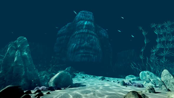 Ancient Statues Onder Water alt