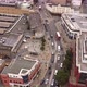 Drone Footage of a Small Area and Vehicle Traffic Near Wimbledon Railway Station - VideoHive Item for Sale