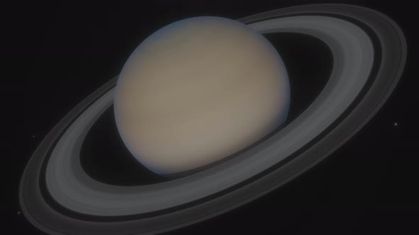 Saturn is a Huge Planet of the Solar System with Beautiful Rings