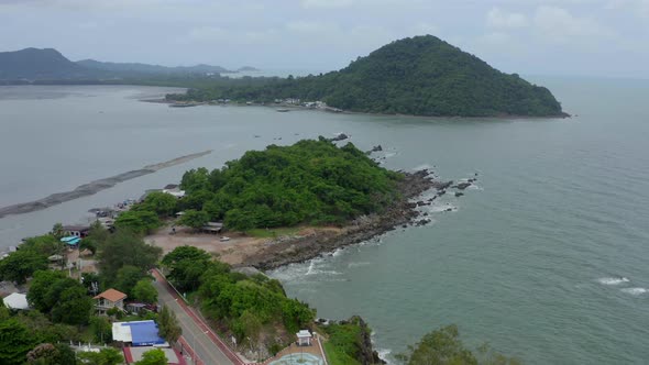 Noen Nangphaya Viewpoint in Rayong Thailand