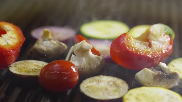 Grilling Vegetables