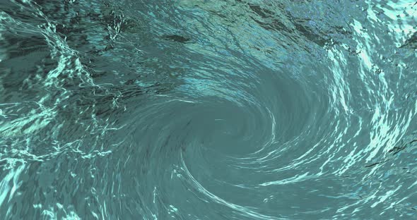 Rotating Blue Abstract Swirl Whirlpool Abstract Background Animation Seamless Loop alt
