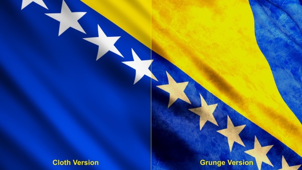 Bosnia And Herzegovina Flags