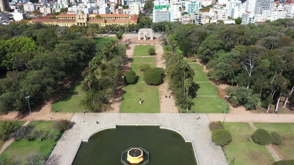 Porto Alegre Rio Grande do Sul Brazil. Downtown of coast city.