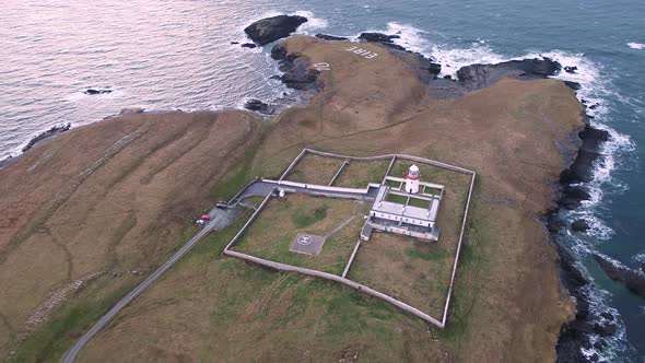 Aerial View of St. John's Point, County Donegal, Ireland