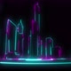 Night neon cityscape 1 - VideoHive Item for Sale