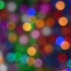 Defocused shine Christmas lights balls holiday decorations, abstract blurry bokeh background effect - VideoHive Item for Sale