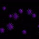 Floating Virus - Centered [Purple] - VideoHive Item for Sale