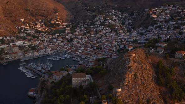 Hydra Island in Greece