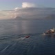 A fishing boat sailing at the sea aerial - VideoHive Item for Sale