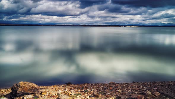 Timelapse 4K Mirror of Clouds