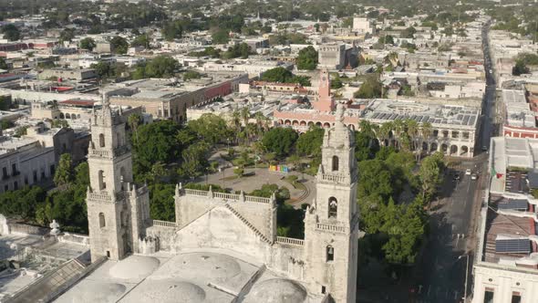 Cityscape of Merida