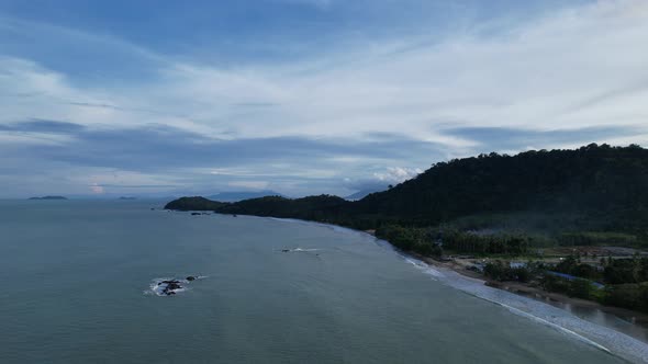 The Beaches at the most southern part of Borneo Island