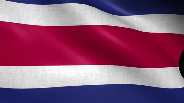 Costa Rica Flag