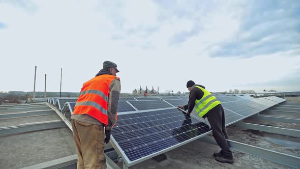 Installation of modernized solar farm