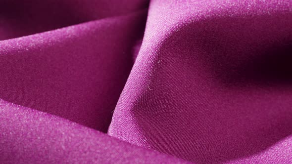 Purple Fabric Closeup Pink Satin Luxury Cloth Texture Background