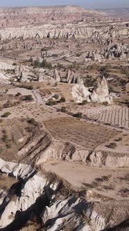 Cappadocia Landscape Aerial View