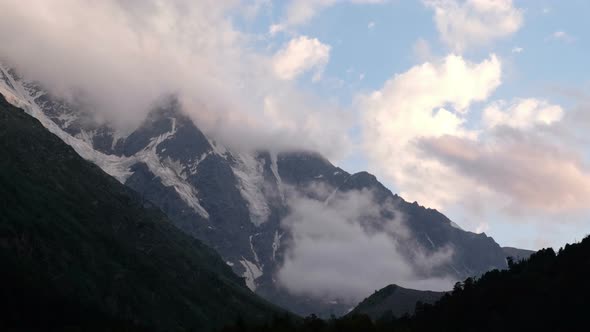 Mountains in Clouds