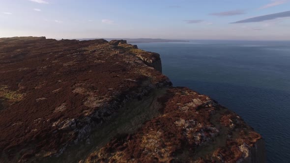 Dragonstone Cliffs. Fair Head rises 600 ft above sea level and was a set for Game of Thrones