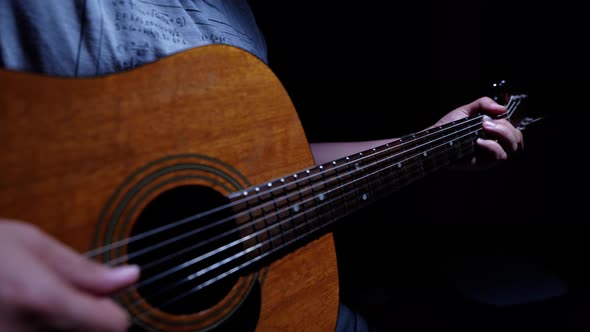 Guitar Closeup Details 05