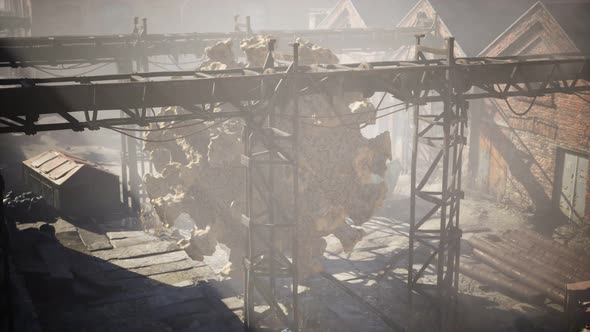 Coronavirus COVID 19 Quarantine on Empty City Streets alt