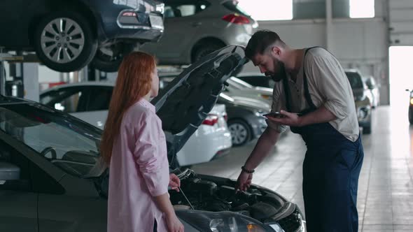 Diagnostics of Car Engine alt