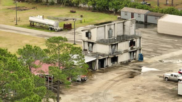 Aerial Footage Of Tallahassee Fire Training Division