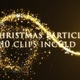 Golden Christmas Particle - VideoHive Item for Sale