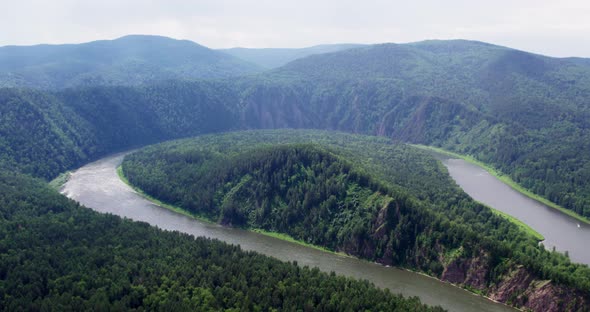 Unusual Bend of the River