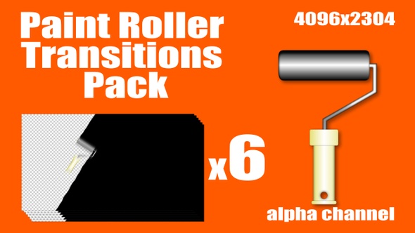 Paint Roller Transitions Pack alt