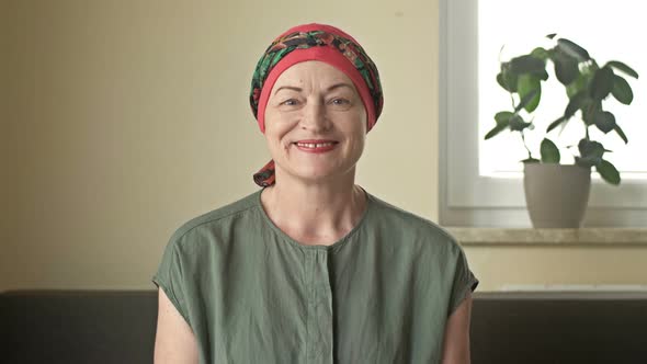 Portrait of a Woman with Cancer