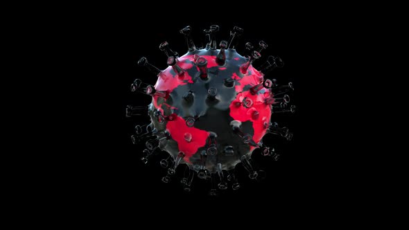 Coronavirus Covid 19 and Globe alt