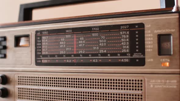 Searching for Waves on a Vintage Radio Station