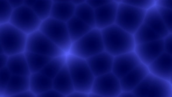 Blue Dark Zoom In Cell Pattern Abstract Background Animated