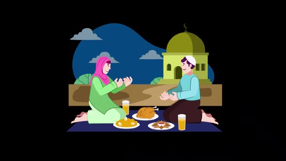 Ramdan Eid Animation Scene 01