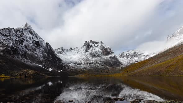 Grizzly Lake in Tombstone Territorial Park, Yukon, Canada.