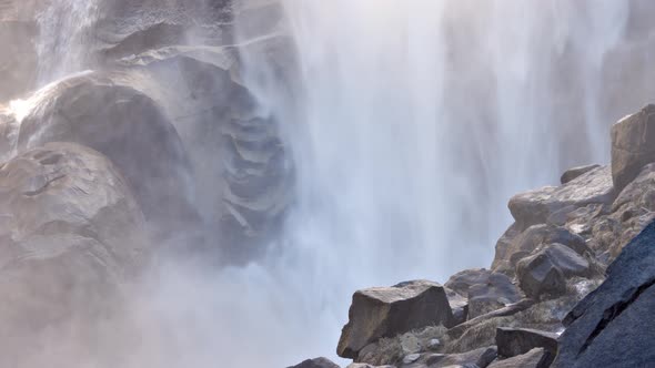 Vernal Falls at Yosemite National Park