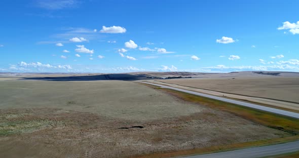 Aerial View of Field