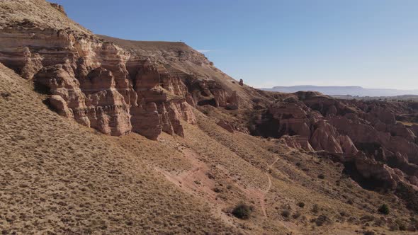 Aerial View Cappadocia Landscape