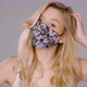 Young Woman in Stylish Protective Mask - VideoHive Item for Sale