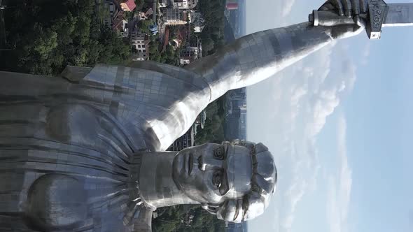 Motherland Monument in Kyiv Ukraine