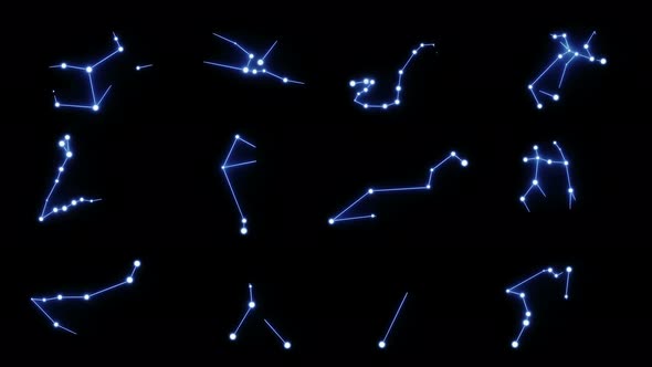 All 12 Zodiac Star Sings Constellations Both Astrological and Scientific Astronomy