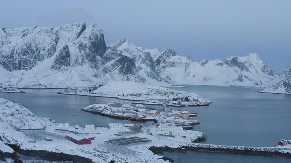 Evening View Of Fishing Houses Rorbu 23