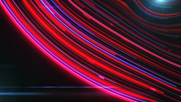 Background Of Neon Trails