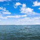Cloudy sky movement above lake at Tropicana - VideoHive Item for Sale